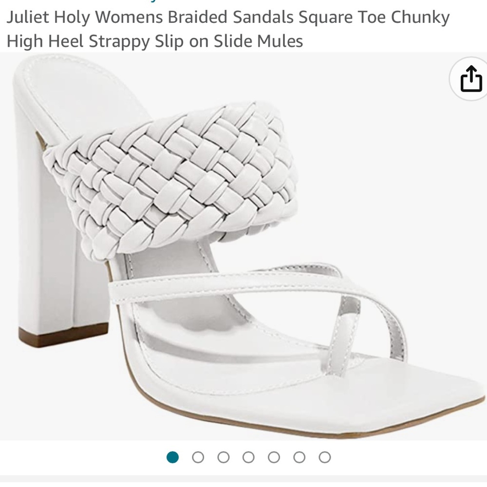 Square Toe Heel Sandal